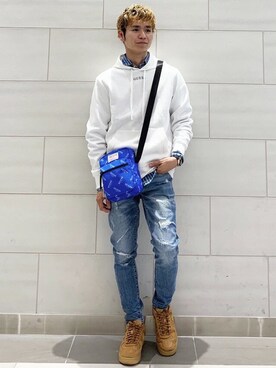 GUESS JAPANさん（メンズ・168cm）の春コーディネート
