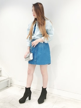 GUESS JAPANさん(レディース・154cm)の春コーディネート