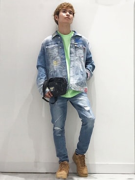 GUESS JAPANさん（レディース・168cm）の春コーディネート