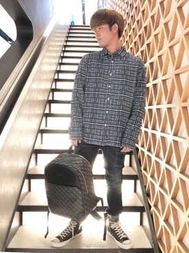 GUESS JAPANさん（レディース・170cm）の春コーディネート