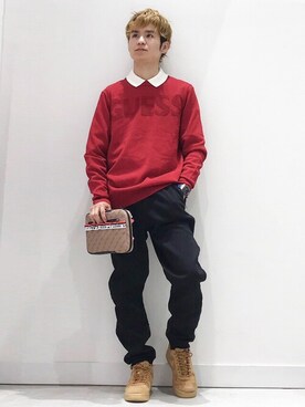 GUESS JAPANさん(メンズ・168cm)の春コーディネート