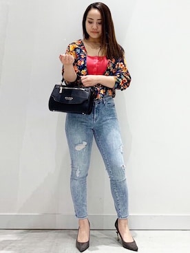 GUESS JAPANさん（レディース・151cm）の春コーディネート