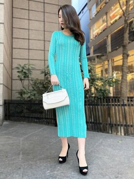 GUESS JAPANさん（レディース・171cm）の春コーディネート