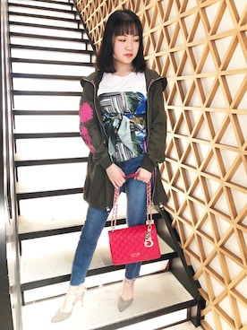 GUESS JAPANさん（レディース・158cm）の夏コーディネート