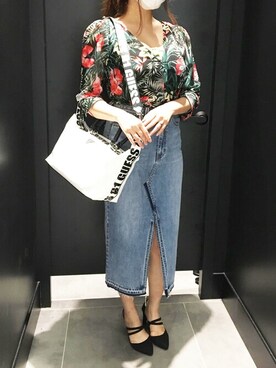 GUESS JAPANさん（レディース・162cm）の夏コーディネート
