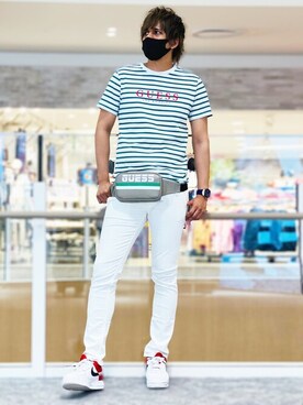 GUESS JAPANさん（メンズ・184cm）の夏コーディネート