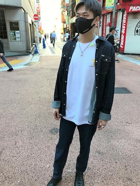 「Guess Jeans 」｜GUESS JAPANさん（メンズ・179cm）の夏コーディネート