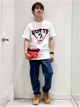 GUESS JAPANさん（メンズ・168cm）の秋コーディネート