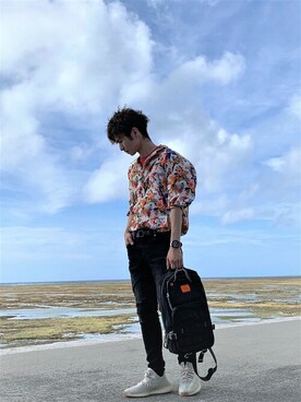 GUESS JAPANさん（メンズ・168cm）の秋コーディネート