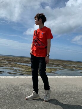 GUESS JAPANさん（メンズ・168cm）の秋コーディネート