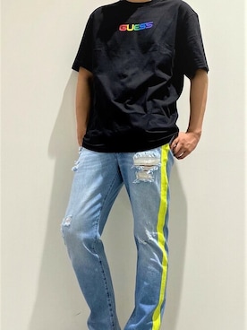 GUESS JAPANさん（メンズ・184cm）の秋コーディネート