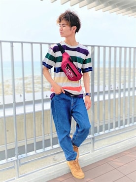 GUESS JAPANさん（メンズ・168cm）の秋コーディネート