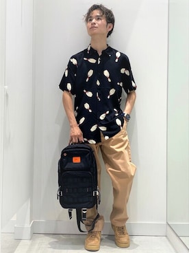 「Guess Jeans 」｜GUESS JAPANさん（メンズ・168cm）の秋コーディネート