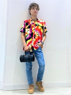 GUESS JAPANさん（メンズ・158cm）の秋コーディネート