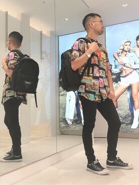 GUESS JAPANさん（メンズ・167cm）の秋コーディネート