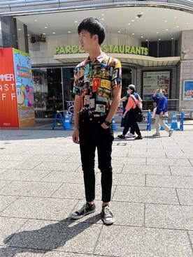 GUESS JAPANさん（メンズ・182cm）の秋コーディネート