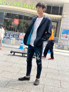 GUESS JAPANさん(メンズ・178cm)の秋コーディネート