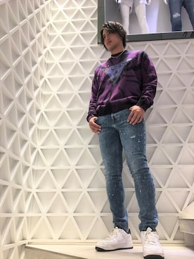 GUESS JAPANさん（メンズ・179cm）の秋コーディネート