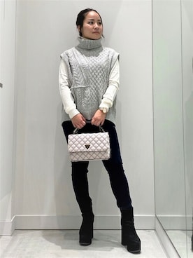 GUESS JAPANさん（レディース・163cm）の冬コーディネート