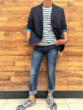 GUESS JAPANさん(メンズ・170cm)の冬コーディネート