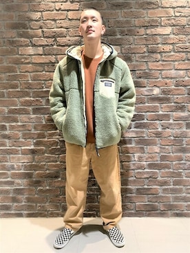 「Guess Jeans 」｜「アイテム（その他アウター）」を使った、GUESS JAPANさん（メンズ・178cm）の冬コーディネート