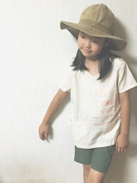 YAMORIさん（キッズ・130cm）の夏コーディネート