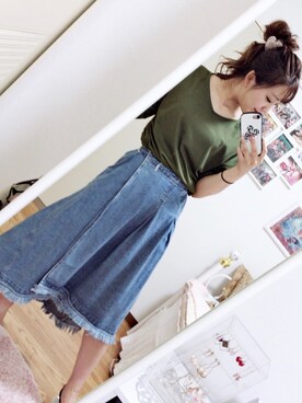 maika❤︎さん(レディース・157cm)の夏コーディネート