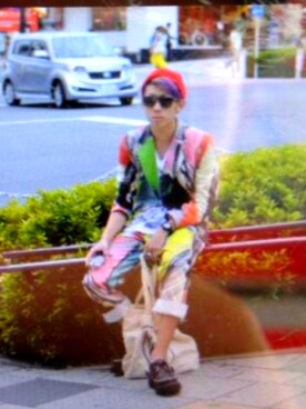 テンチュー竹内健さんのコーディネート