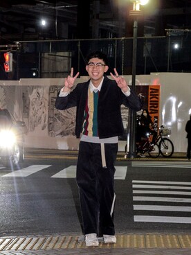 テンチュー竹内健さんのコーディネート