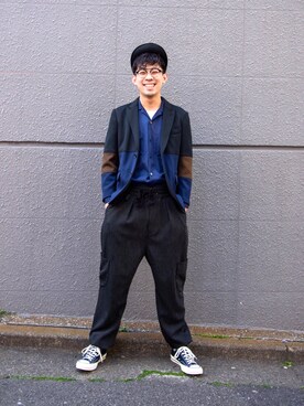 テンチュー竹内健さんのコーディネート