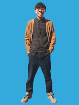 テンチュー竹内健さんのコーディネート