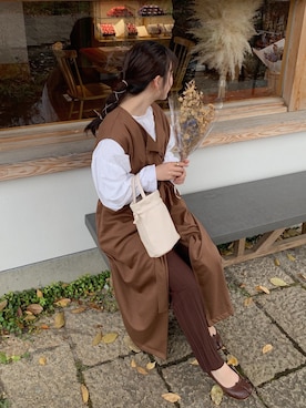 sayaさん(レディース・156cm)の冬コーディネート