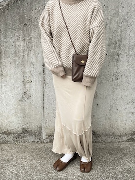 sayaさん（レディース・156cm）の春コーディネート