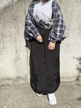 「Tough Traveler（タフトラベラー）のアイテム」を使った、sayaさん（レディース・156cm）の春コーディネート