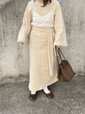 sayaさん（レディース・156cm）の春コーディネート