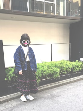 「HUG（ハグ）のアイテム」を使った、노🪐さん（レディース・160cm）の冬コーディネート