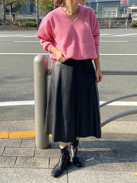 nol satoさん（レディース・160cm）の冬コーディネート