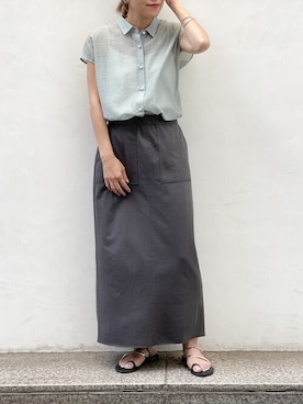 「NICOLAS LAINAS」｜nol satoさん（レディース・160cm）の夏コーディネート