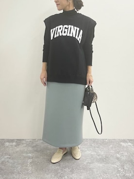 「GOOD ROCK SPEED（グッドロックスピード）のアイテム」を使った、nol satoさん（レディース・160cm）の冬コーディネート