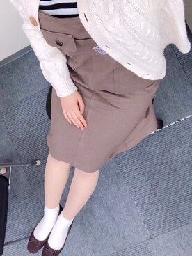 「PairPair（ペアペア）のアイテム（ワンピース/ドレス）」を使った、NAYUさん（レディース・160cm）の秋コーディネート