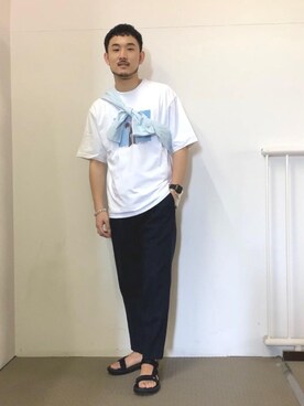 Koki Iwaiさん(メンズ・173cm)の春コーディネート