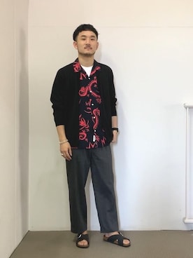 Koki Iwaiさん(メンズ・173cm)の春コーディネート