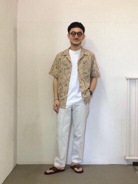 Koki Iwaiさん（メンズ・173cm）の春コーディネート