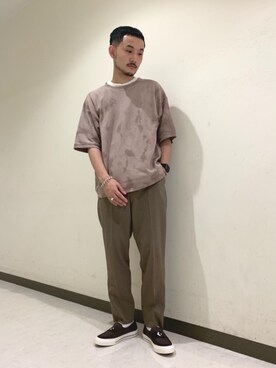 Koki Iwaiさん（メンズ・173cm）の夏コーディネート