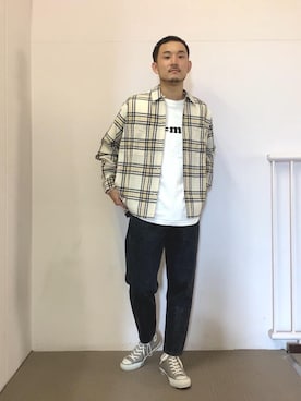 Koki Iwaiさん（メンズ・173cm）の秋コーディネート