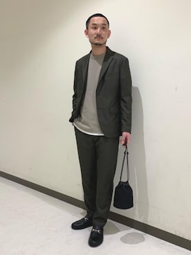 Koki Iwaiさん（メンズ・173cm）の春コーディネート