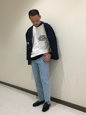 Koki Iwaiさん（メンズ・173cm）の春コーディネート