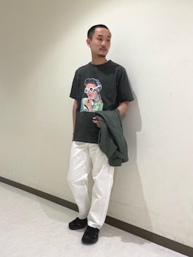 「JIMMY'Z（ジミーズ）のアイテム」を使った、Koki Iwaiさん（メンズ・173cm）の春コーディネート