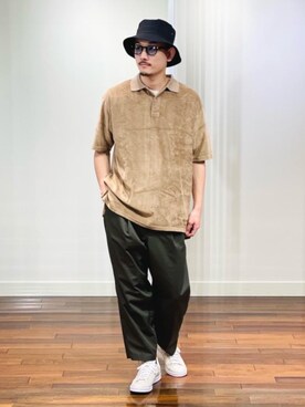 Koki Iwaiさん（メンズ・173cm）の春コーディネート