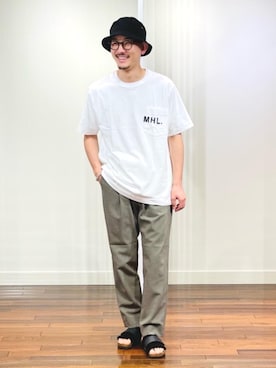 Koki Iwaiさん(メンズ・173cm)の春コーディネート